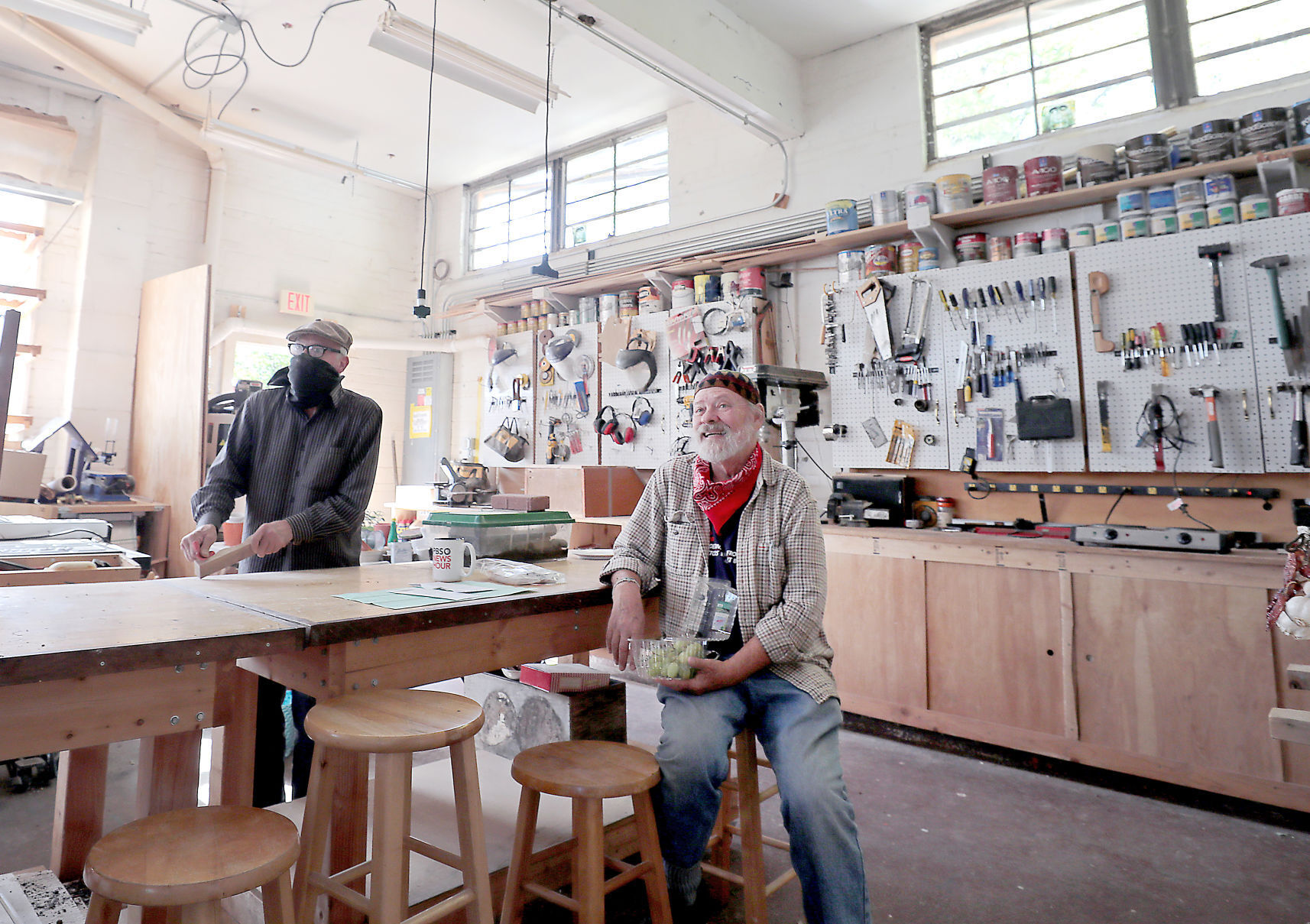 Woodworking shop